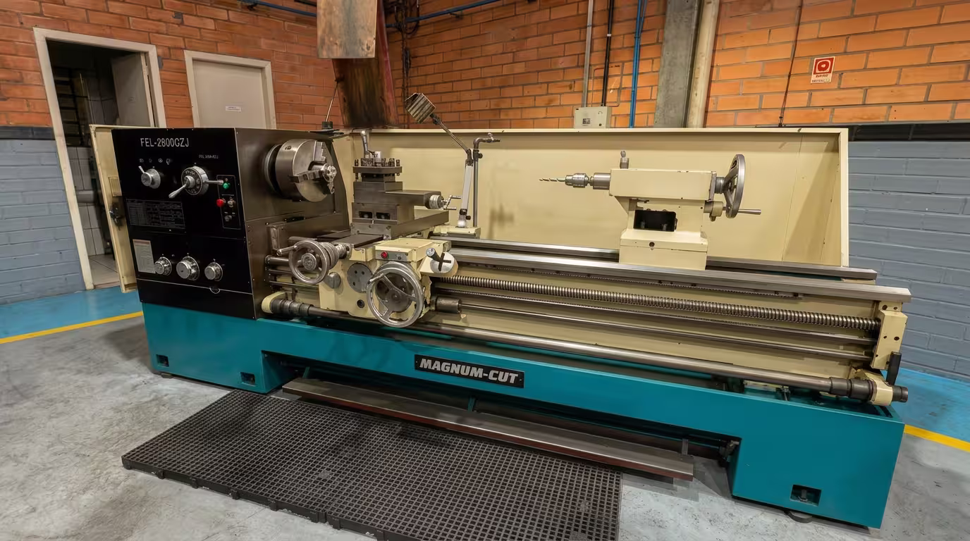 Comparação entre centro de usinagem CNC e torno CNC em aplicação industrial