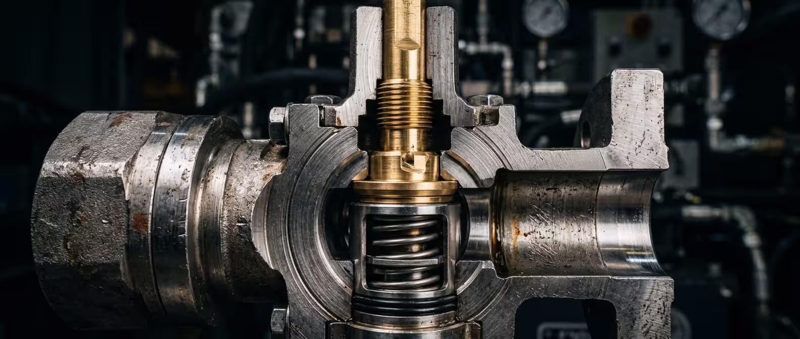 Válvulas usinadas pela UsinaSul para sistemas hidráulicos, pneumáticos e aplicações industriais